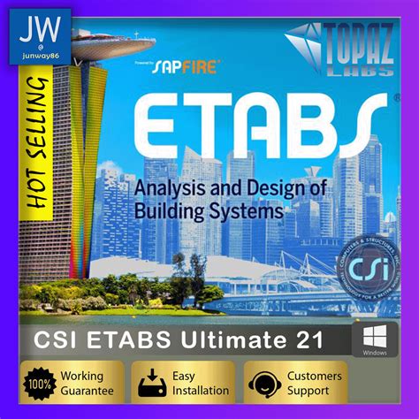 CSI ETABS Ultimate 21.0.1.3178