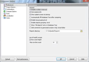 EMS DB Comparer for