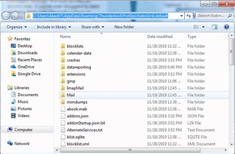 Backup Thunderbird v1.0 Installer